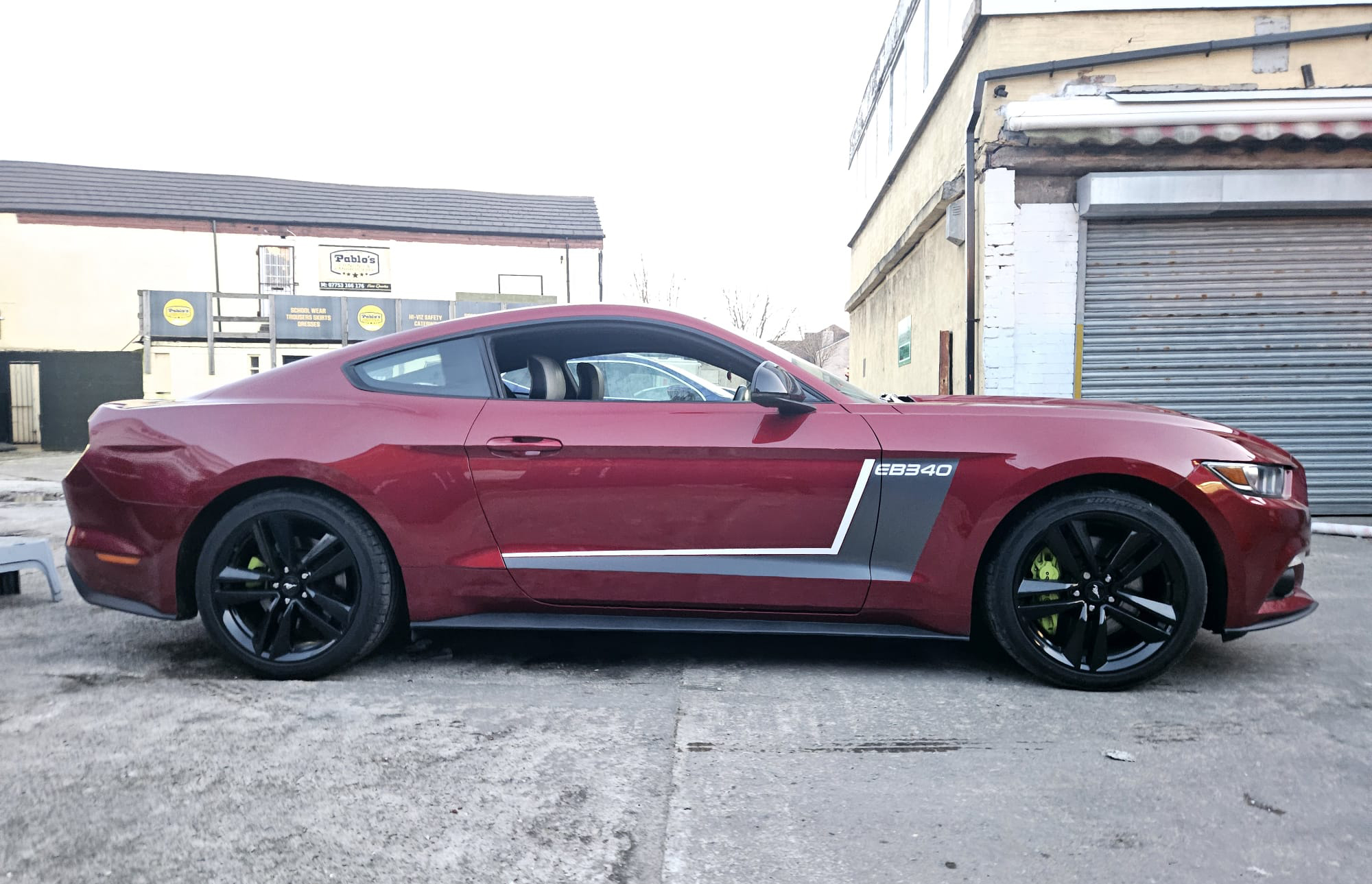 Ford Mustang Custom Racing Stripes