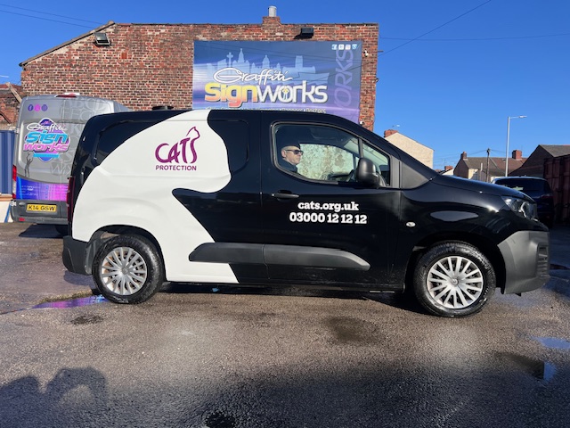 Cats Protection Van