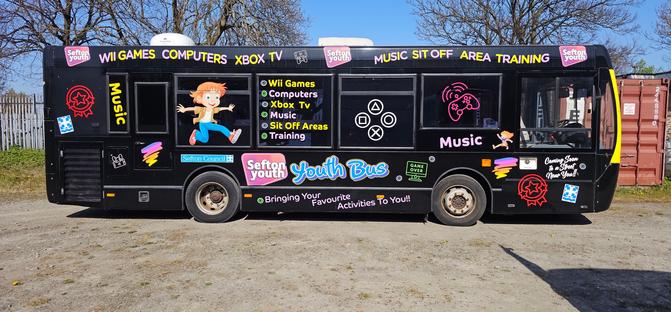 Sefton Council Youth Bus